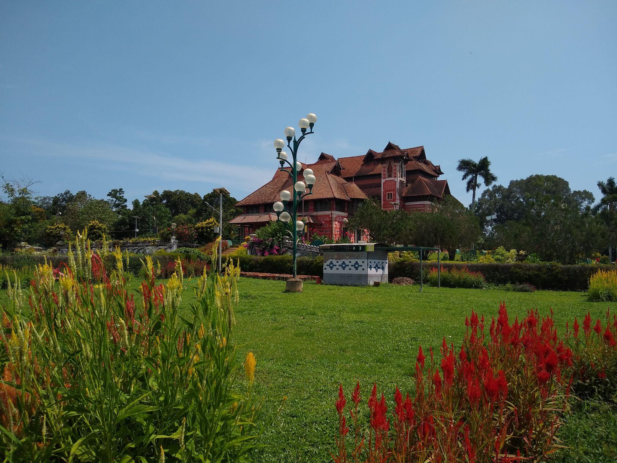 The historic Napier Museum with its distinctive Indo-Gothic architecture in Trivandrum